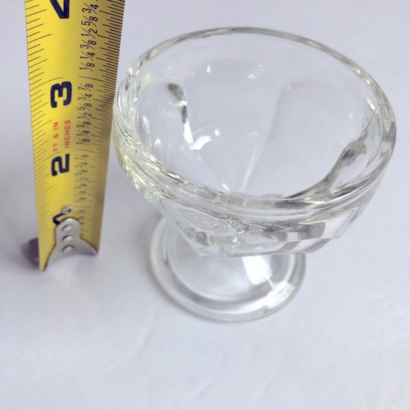 Vintage Small Ice Cream Glass Cups Dessert, Set of 2 Cups - Picture 7 of 14